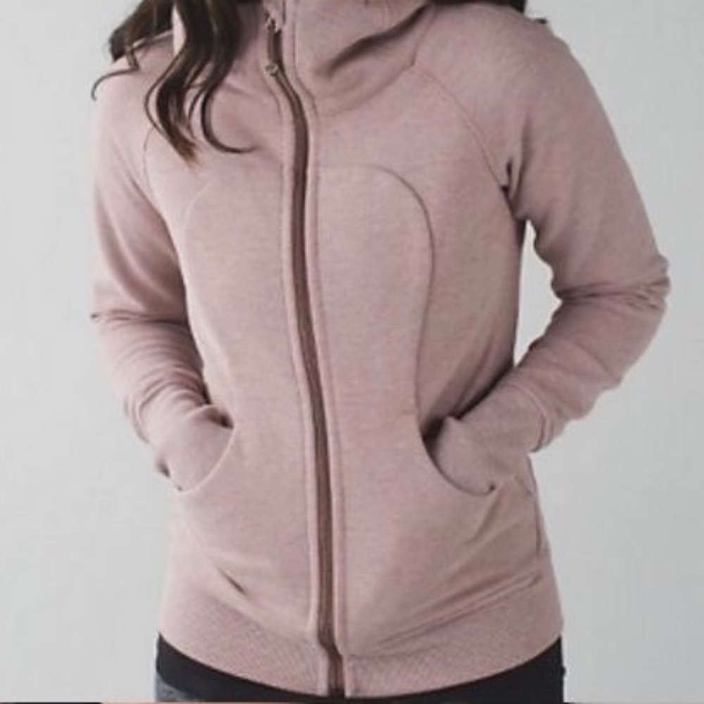 Lululemon Scuba Jacket bark berry